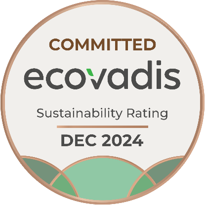 Ecovadis Committed Badge - Sustainability Rating